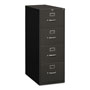Hon 310 Series Four-Drawer Full-Suspension File, Legal, 18.25w x 26.5d x 52h, Charcoal