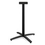 Hon Between Standing-Height X-Base for 30"-36" Table Tops, Black
