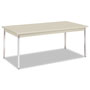 Hon Utility Table, Rectangular, 72w x 36d x 29h, Light Gray