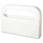 Hospeco Health Gards Seat Cover Dispenser, 1/2-Fold, White, 16x3.25x11.5, 2/Bx
