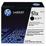 HP 51X, (Q7551X) High Yield Black Original LaserJet Toner Cartridge