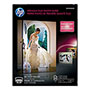 HP Premium Plus Photo Paper, 80 lbs., Soft-Gloss, 8-1/2 x 11, 25 Sheets/Pack