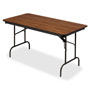 Iceberg Premium Wood Laminate Folding Table, Rectangular, 72w x 30d x 29h, Oak