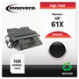 Innovera Remanufactured Black High-Yield Toner Cartridge, Replacement for HP 61X (C8061X), 10,000 Page-Yield