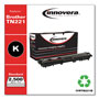 Innovera Remanufactured Black Toner Cartridge, Replacement for Brother TN221BK, 2,500 Page-Yield