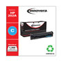 Innovera Remanufactured Cyan Toner Cartridge, Replacement for HP 202A (CF501A), 1,300 Page-Yield
