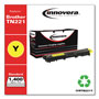 Innovera Remanufactured Yellow Toner Cartridge, Replacement for Brother TN221Y, 1,400 Page-Yield