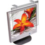 Kantek Glass Monitor Filter for 19 20" LCD Monitor, Silver