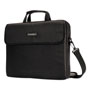 Kensington 17" Simply Portable Padded Laptop Sleeve, Interior/Exterior Pockets, Black