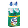 Lysol Clean & Fresh Toilet Bowl Cleaner Cling Gel, Country Scent, 24 oz, 2/Pack