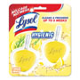 Lysol Hygienic Automatic Toilet Bowl Cleaner, Lemon Breeze, 2/Pack