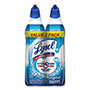 Lysol Toilet Bowl Cleaner with Hydrogen Peroxide, Ocean Fresh, 24 oz Angle Neck Bottle, 2/Pack