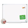 MasterVision™ Earth Easy-Clean Dry Erase Board, White/Silver, 18x24