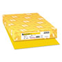 Neenah Paper Color Paper, 24 lb, 11 x 17, Solar Yellow, 500/Ream
