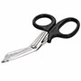North Safety Products EMS Utility Scissors, Black, 7 1/4