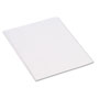Pacon Construction Paper, 58lb, 18 x 24, White, 50/Pack