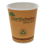 Pactiv EarthChoice Hot Cups, 8 oz, Orange, 1,000/Carton