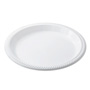 Pactiv Meadoware® OPS Dinnerware, Plate, 8.88" Diameter, White, 400/Carton