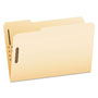 Pendaflex Manila Folders with Two Fasteners, 1/3-Cut Tabs, Legal Size, 50/Box