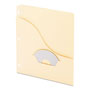 Pendaflex Pocket Project Folders, 3-Hole Punched, Letter Size, Manila, 15/Pack