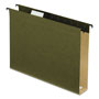 Pendaflex SureHook Hanging Folders, Letter Size, 1/5-Cut Tab, Standard Green, 20/Box