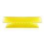 Pendaflex Transparent Colored Tabs For Hanging File Folders, 1/3-Cut Tabs, Yellow, 3.5" Wide, 25/Pack