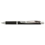 Pentel EnerGel PRO Retractable Gel Pen, Medium 0.7mm, Black Ink, Black Barrel