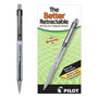 Pilot Better Retractable Ballpoint Pen, Medium 1mm, Black Ink, Smoke Barrel, Dozen