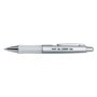 Pilot Dr. Grip Limited Retractable Gel Pen, Fine 0.7mm, Black Ink, Platinum Barrel