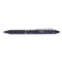 Pilot FriXion Clicker Erasable Retractable Gel Pen, Fine 0.7mm, Navy Ink, Navy Barrel