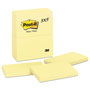 Post-it® Original Pads in Canary Yellow, 3" x 5", 100 Sheets/Pad, 12 Pads/Pack