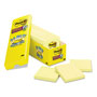 Post-it® Pads in Canary Yellow, Cabinet Pack, 3" x 3", 90 Sheets/Pad, 24 Pads/Pack