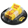 Post-it® Page Flags in Dispenser, "Sign Here", Yellow, 200 Flags/Dispenser