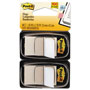 Post-it® Standard Page Flags in Dispenser, White, 100 Flags/Dispenser