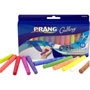 Prang Ambrite Paper Chalk, Assorted Colors, 12 Sticks/Set