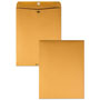 Quality Park Clasp Envelope, #110, Cheese Blade Flap, Clasp/Gummed Closure, 12 x 15.5, Brown Kraft, 100/Box