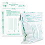 Quality Park Poly Night Deposit Bags w/Tear-Off Receipt, 10 x 13, Opaque, 100 Bags/Pack
