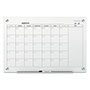 Quartet® Infinity Magnetic Glass Calendar Board, 48 x 36