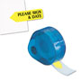 Redi-Tag/B. Thomas Enterprises Arrow Message Page Flags in Dispenser, "Please Sign and Date", Yellow, 120 Flags
