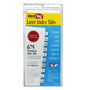 Redi-Tag/B. Thomas Enterprises Laser Printable Index Tabs, 1/12-Cut Tabs, White, 0.44" Wide, 675/Pack
