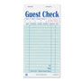 Royal   Guest Check Book, Carbon Duplicate, 3 1/2 x 6 7/10, 50/Book, 50 Books/Carton