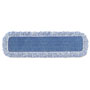 Rubbermaid High Absorbency Mop Pad, Nylon/Polyester Microfiber, 18" Long, Blue