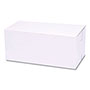 SCT White One-Piece Non-Window Bakery Boxes, Standard, 9 x 5 x 4, White, Paper, 250/Bundle