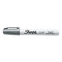 Sharpie® Permanent Paint Marker, Medium Bullet Tip, Silver, Dozen