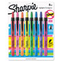 Sharpie® Retractable Highlighters, Chisel Tip, Assorted Colors, 8/Set