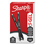 Sharpie® S-Gel Retractable Gel Pen, Medium 0.7 mm, Black Ink, Black Barrel, 36/Pack