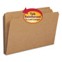 Smead Heavyweight Kraft File Folders, 1/3-Cut Tabs, Legal Size, 11 pt. Kraft, 100/Box