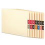 Smead Numerical End Tab File Folder Labels, 0-9, 1.5 x 1.5, Assorted, 250/Roll, 10 Rolls/Box