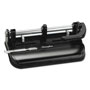 Swingline 32-Sheet Lever Handle Two-to-Seven-Hole Punch, 9/32" Holes, Black