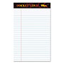 TOPS Docket Gold Ruled Perforated Pads, Narrow Rule, 50 White 5 x 8 Sheets, 12/Pack